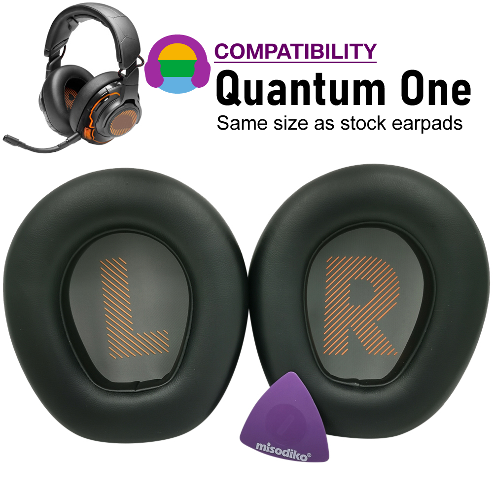 misodiko Ear Cushions Pads Earpads Replacement for JBL Quantum One Over-Ear Gaming Headset